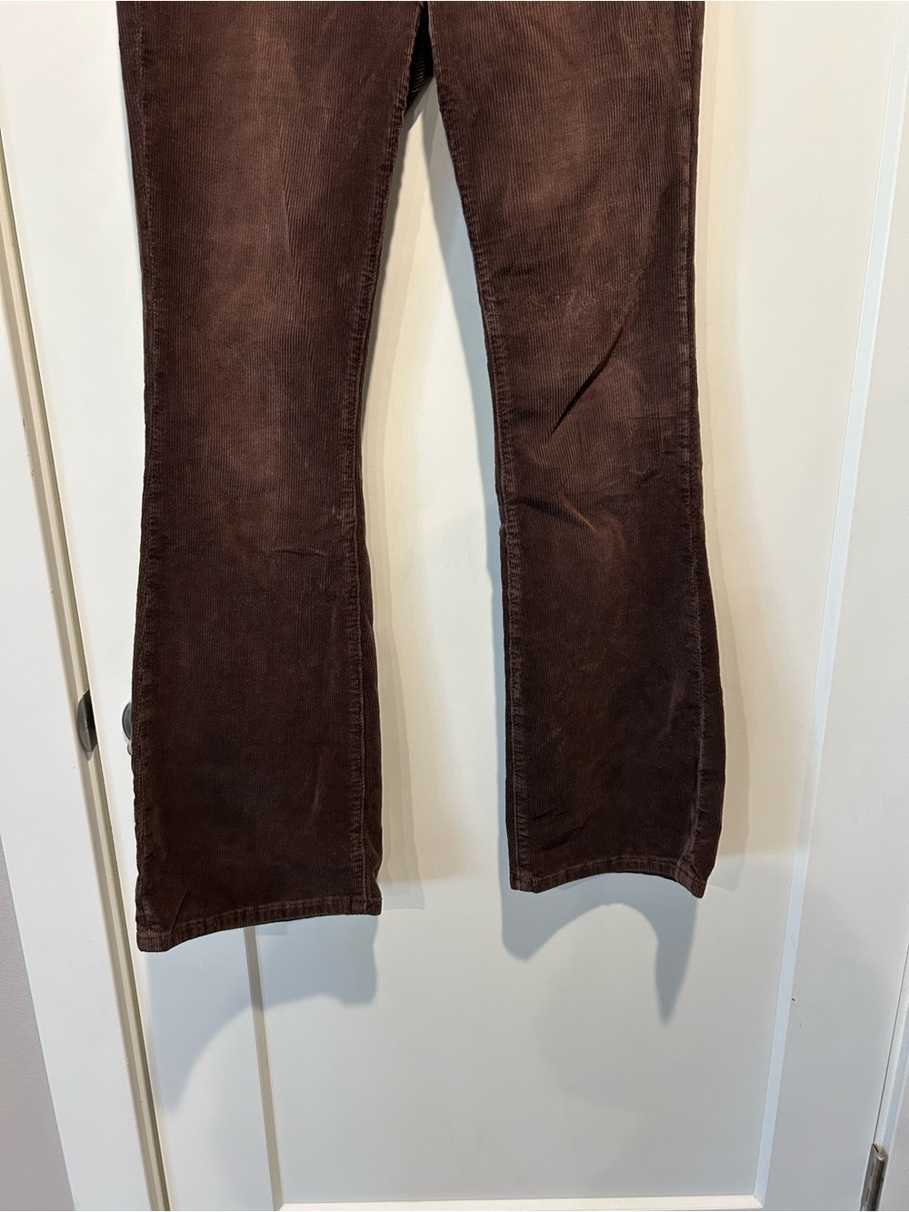 Pilcro Low-Rise Corduroy Flare Jean - Picture 4 of 13